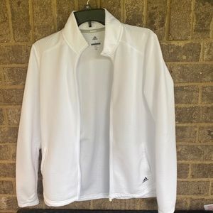 Adidas size large golf full zip sweatshirt.